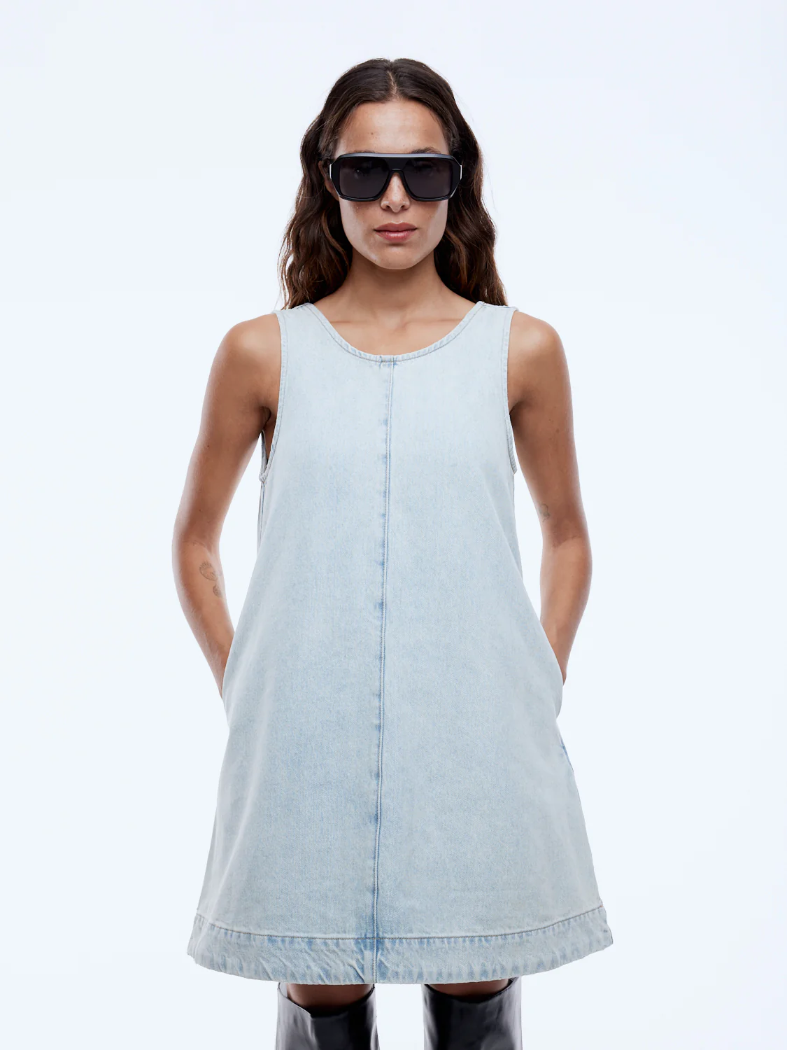 ANNIE DENIM DRESS - Image 5