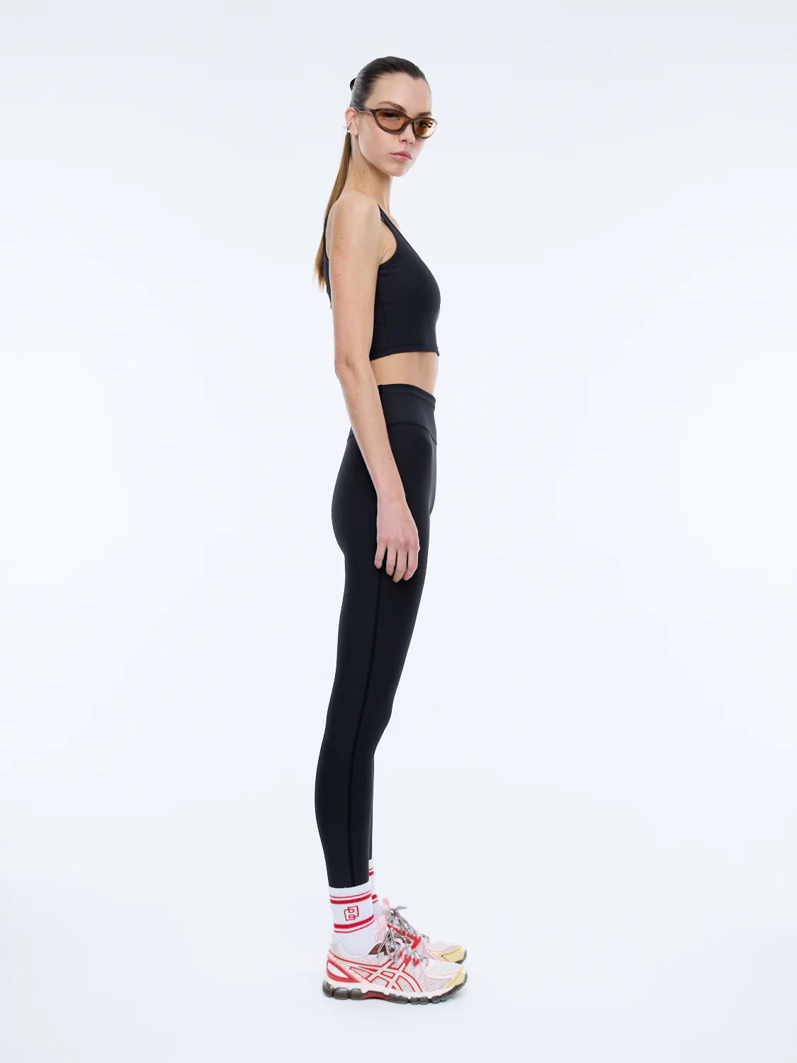 ATHLEISURE CROPPED RIB TANK - Image 3