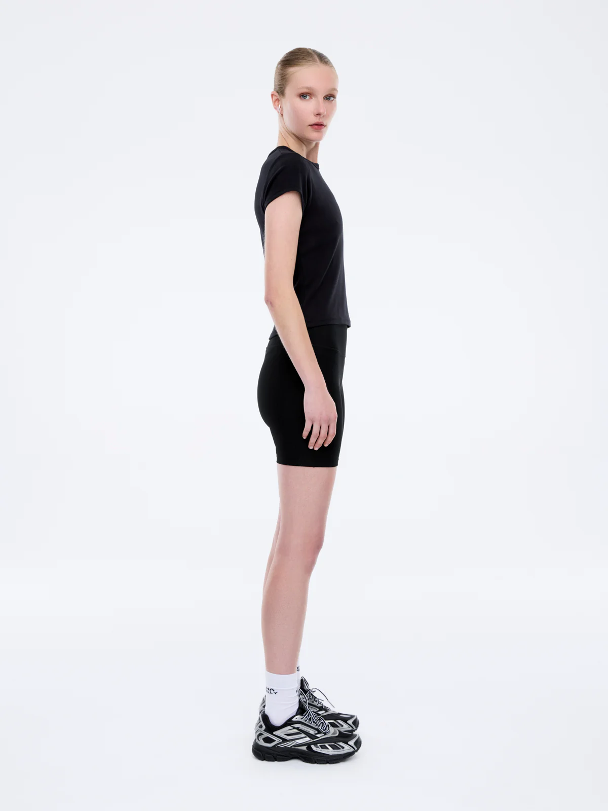 Athleisure Rib Bike Short - Image 4