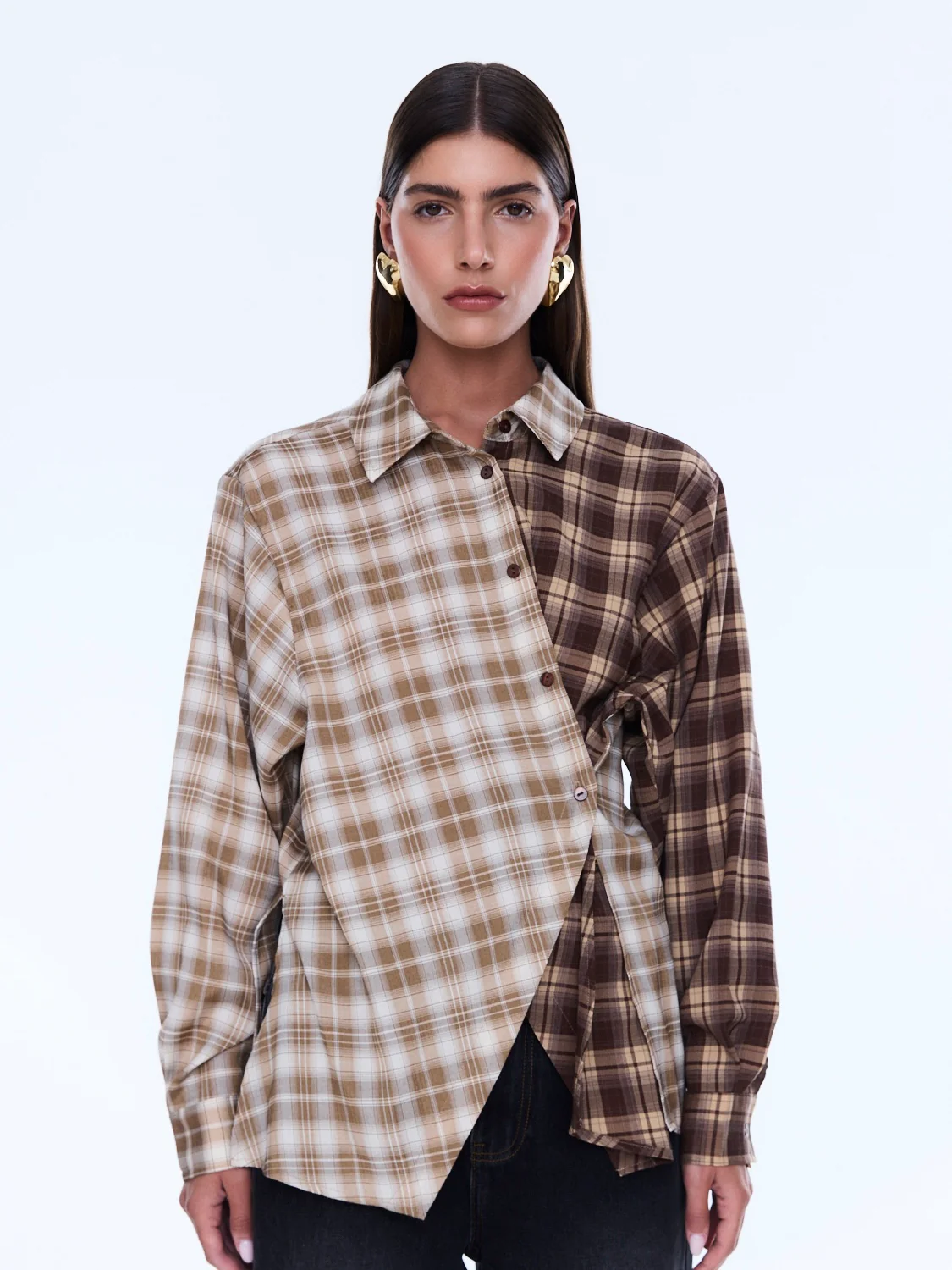 BOBBI CHECK SHIRT - Image 5