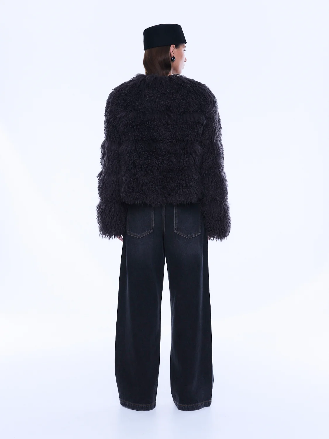 CAITY FAUX FUR JACKET - Image 4
