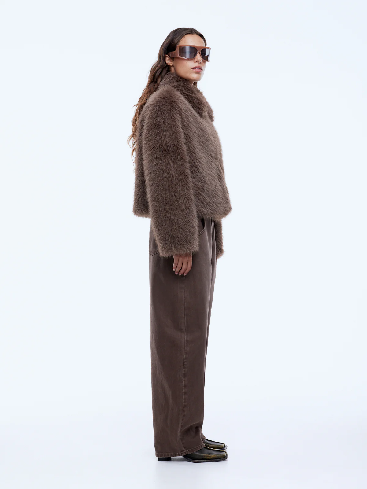 CHARLIE FAUX FUR JACKET - Image 3