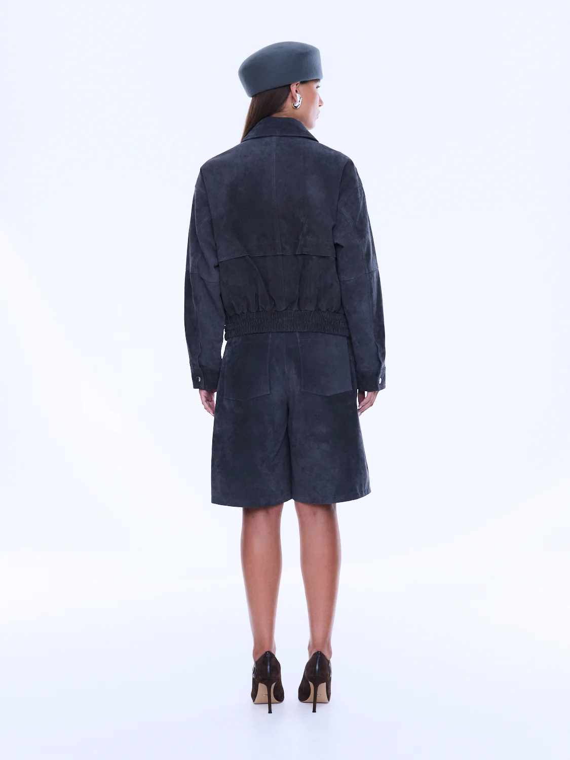 EMMA UTILITY SUEDE JACKET - Image 4