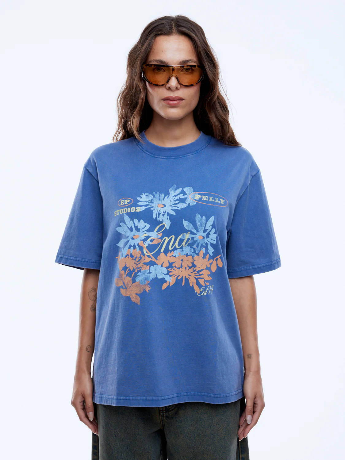 ENA VINTAGE FLORAL TEE - Image 5