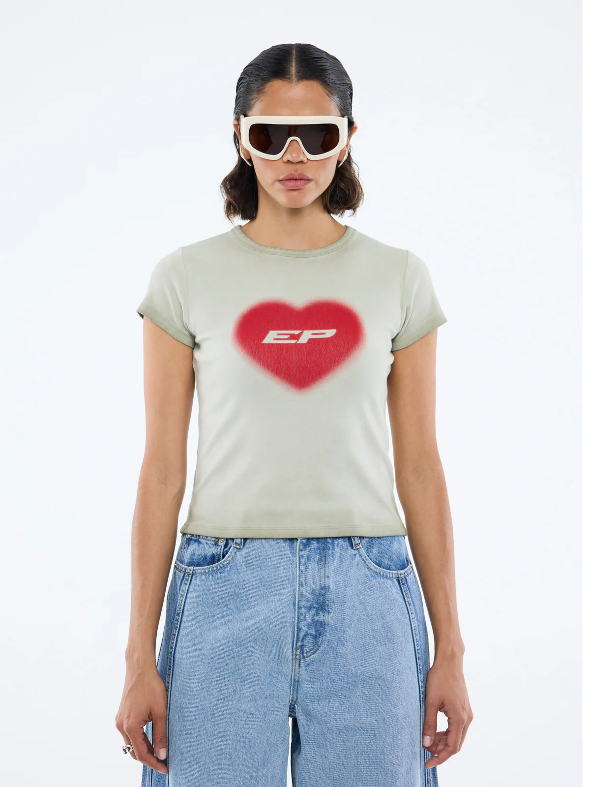 EP HEART RIB BABY TEE - Image 5