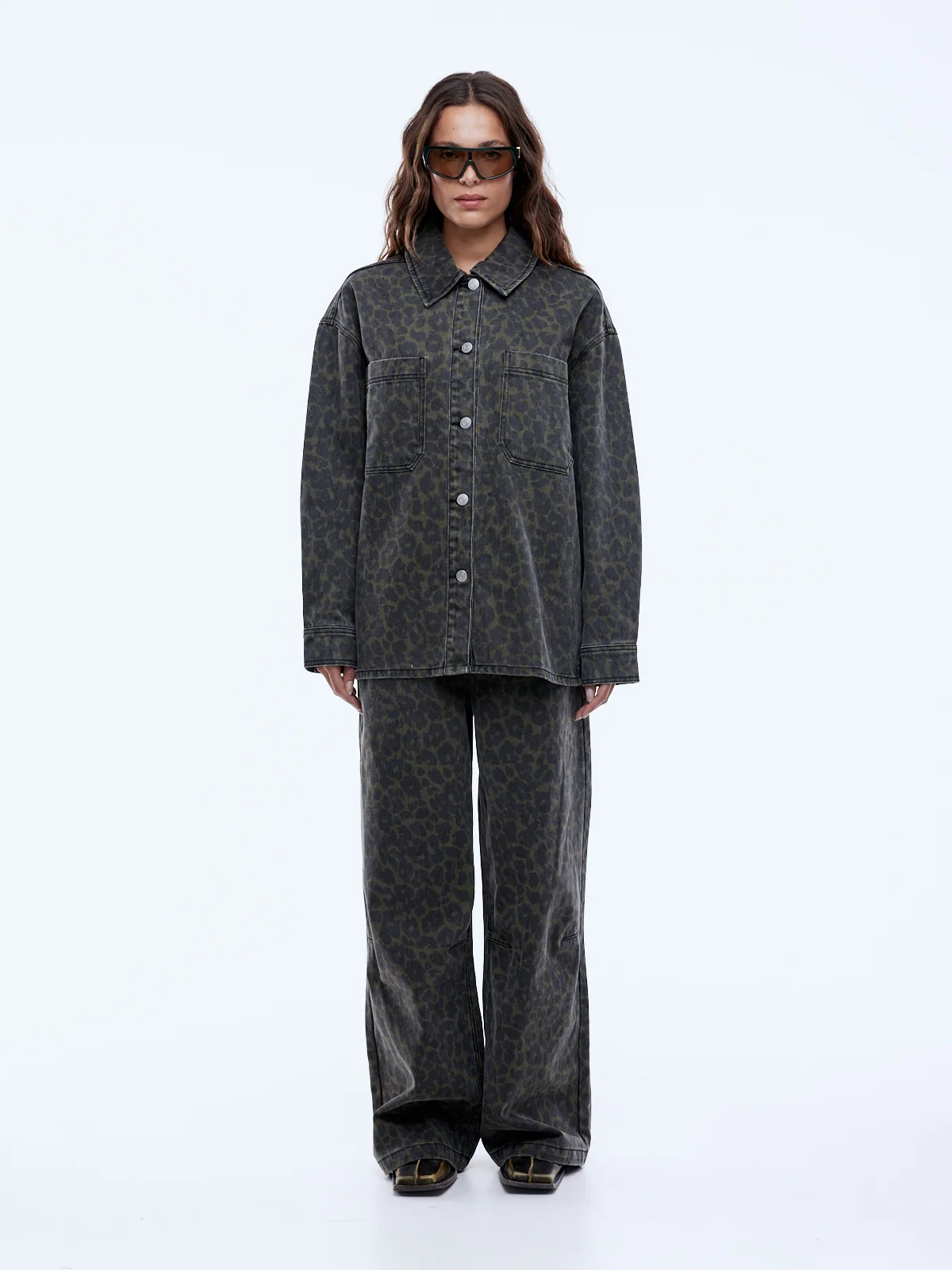 EVIE DENIM OVERSHIRT - Image 6