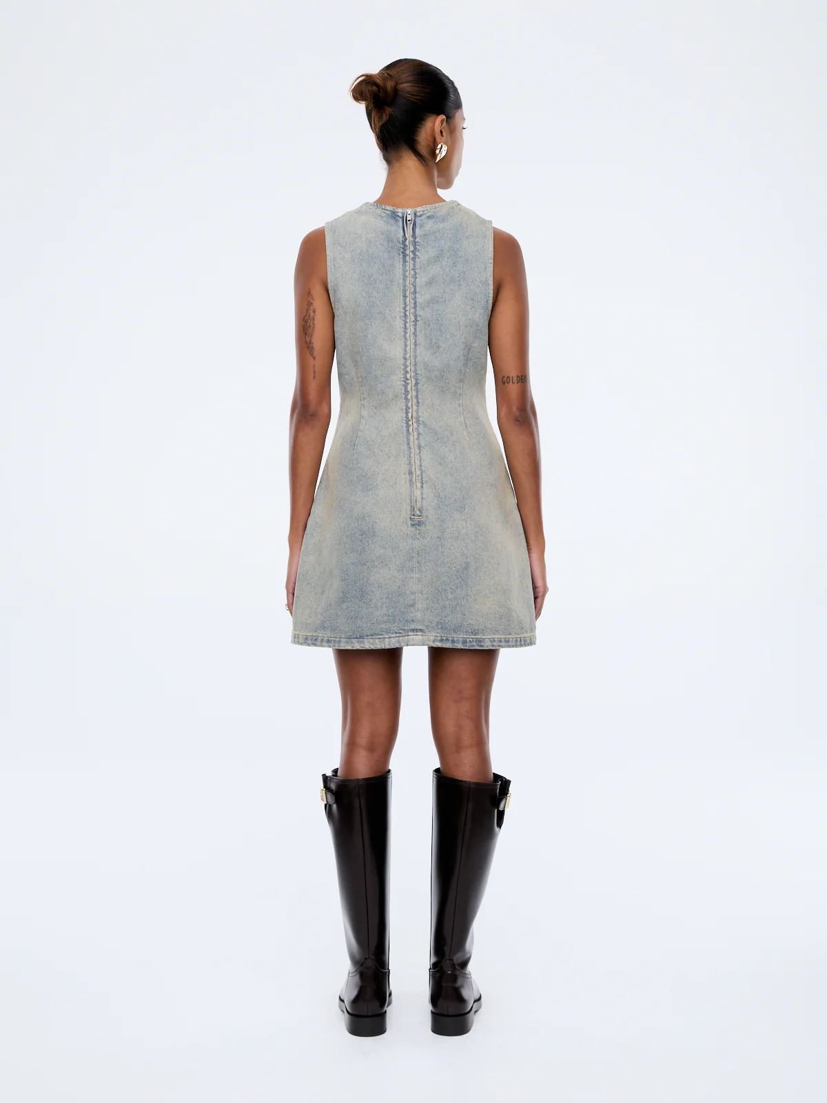 GRACIE DENIM DRESS - Image 4