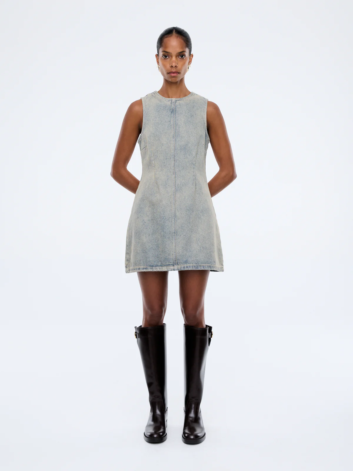 GRACIE DENIM DRESS - Image 6