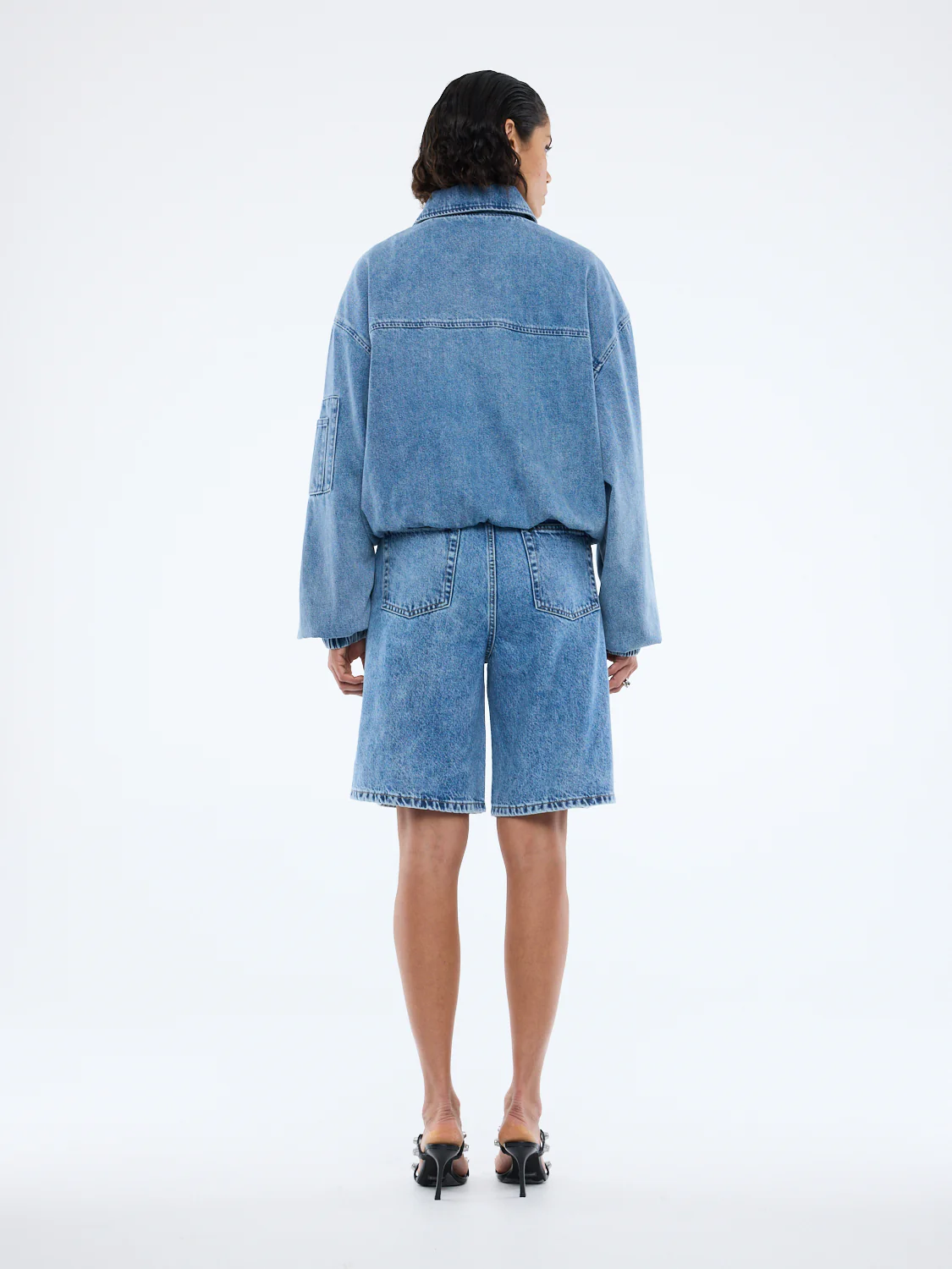HARLOW DENIM BOMBER - Image 5