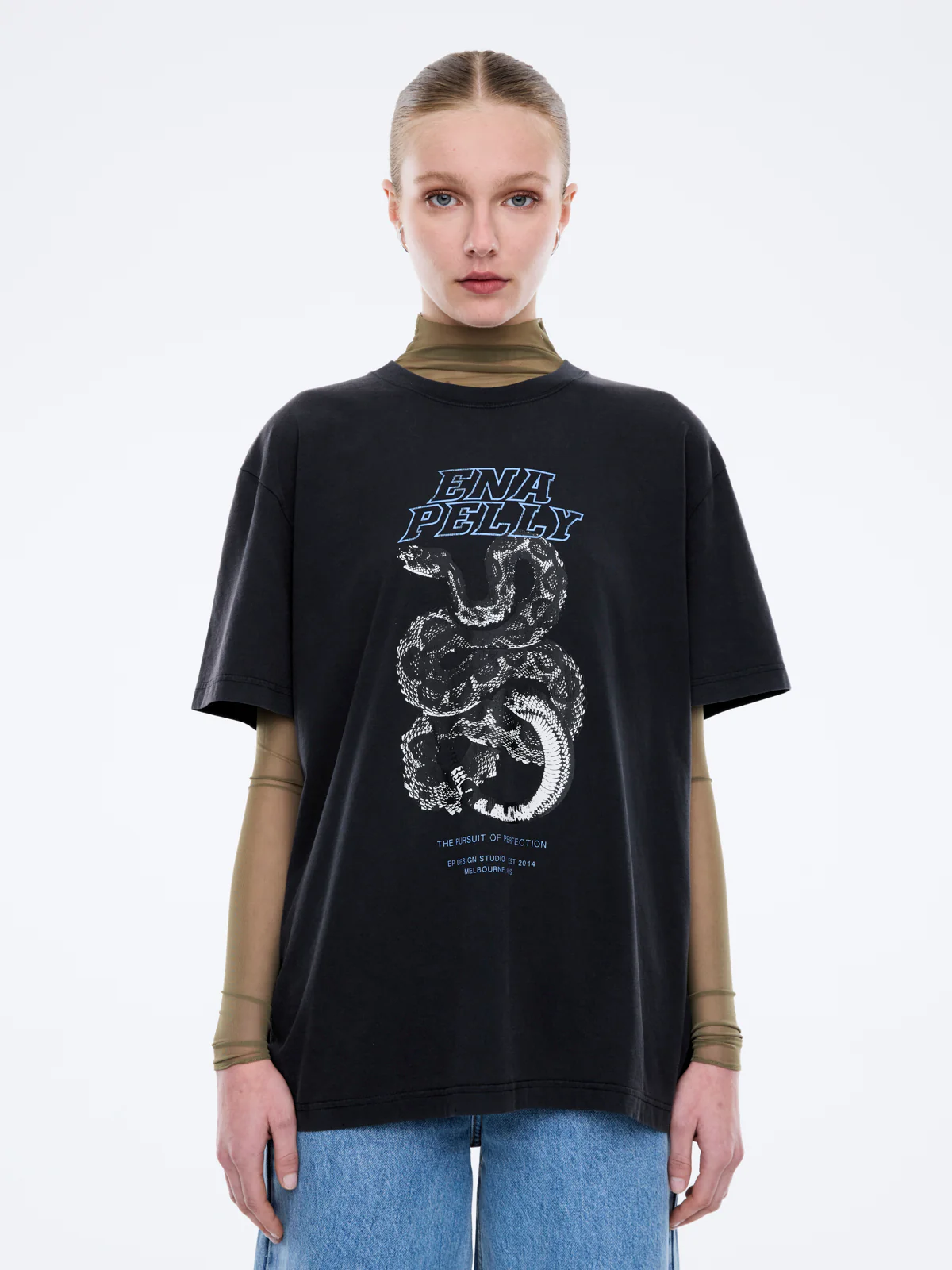 JESSIE OVERSIZED TEE PYTHON - Image 6
