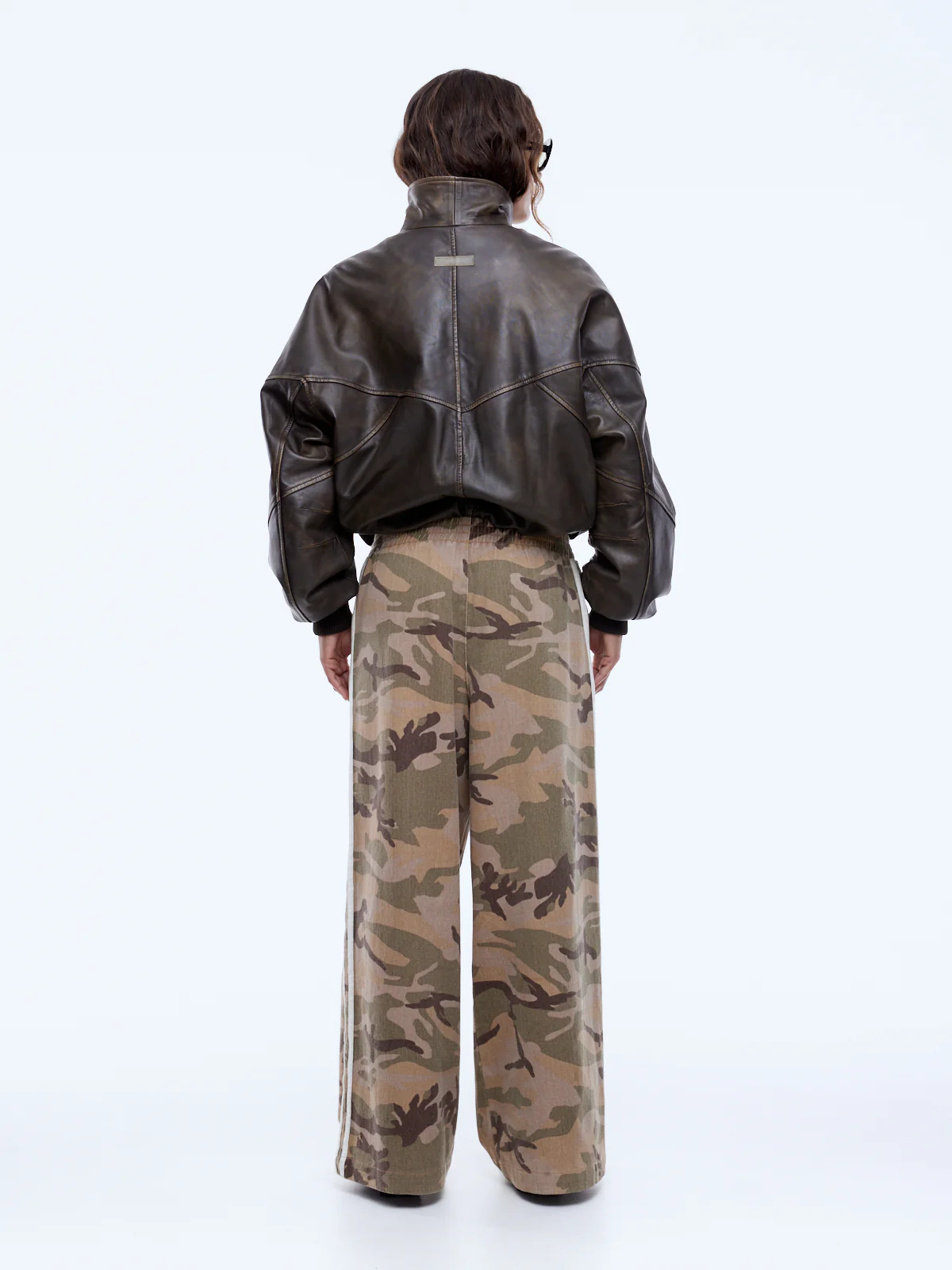 MARI LEATHER BOMBER - Image 4