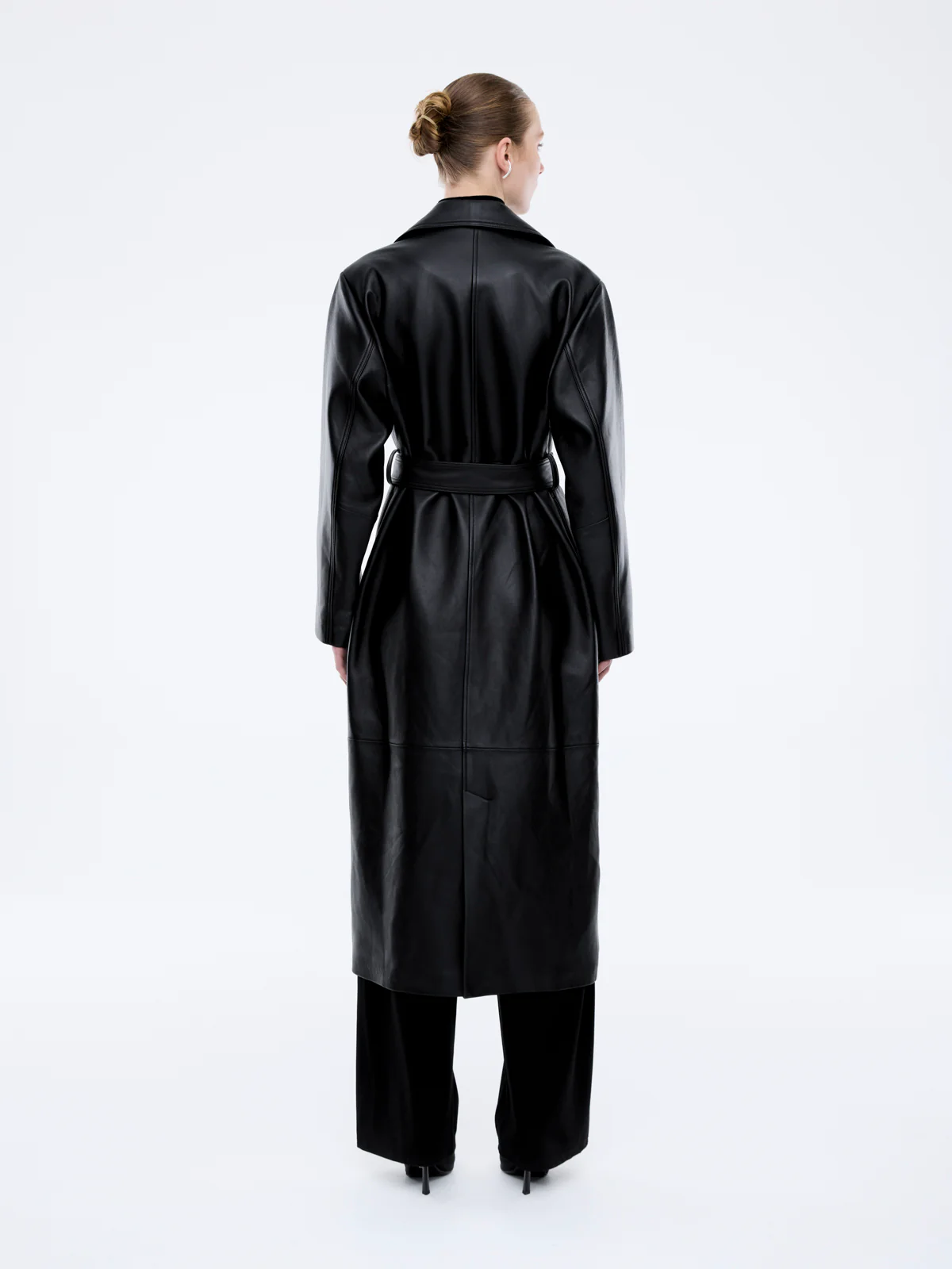 MILEY LEATHER TRENCH - Image 5