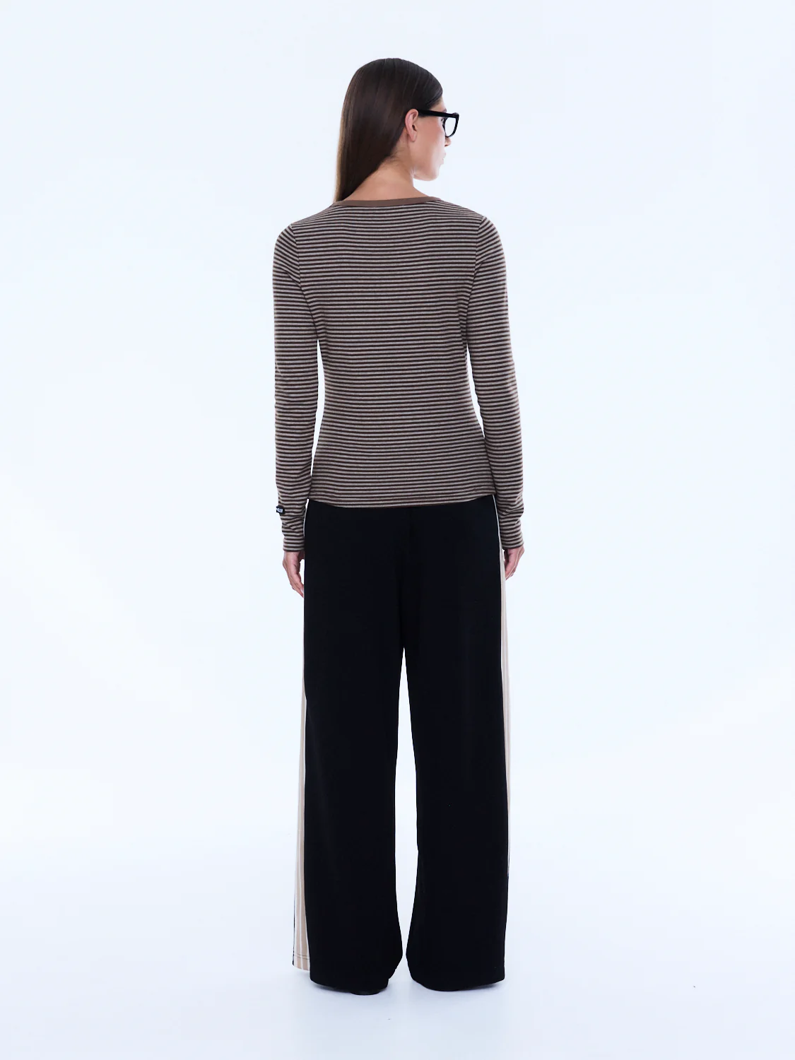 PIPER LONG SLEEVE STRIPE TOP - Image 4