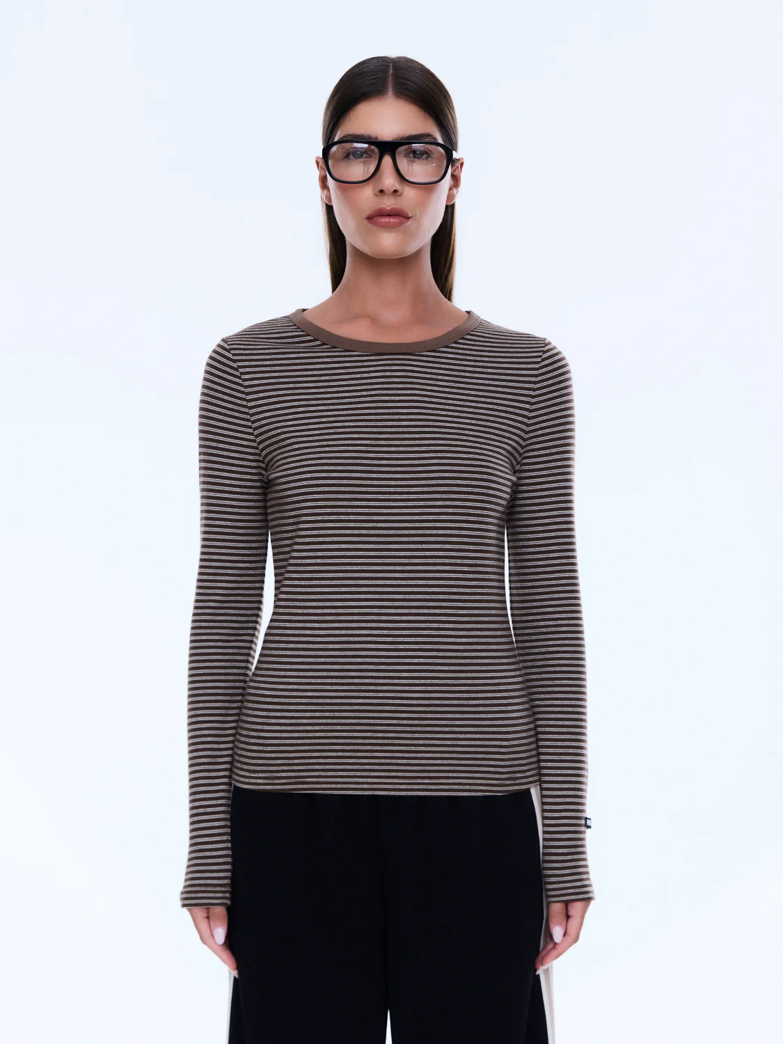 PIPER LONG SLEEVE STRIPE TOP - Image 5