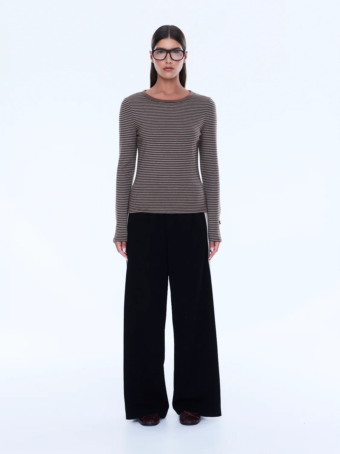 PIPER LONG SLEEVE STRIPE TOP - Image 6